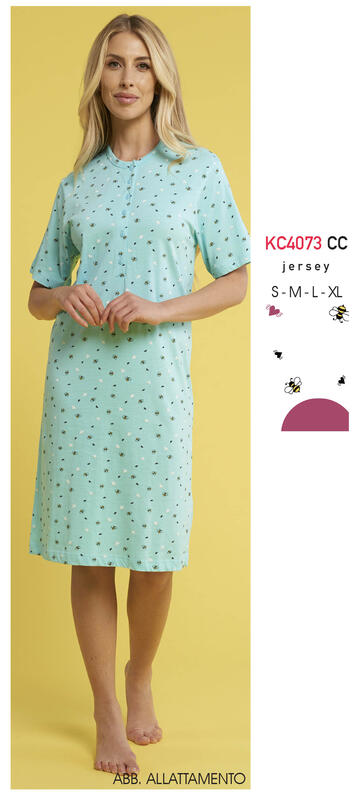 ART. KC4073 CC- canotta donna m/m cotone kc4073 cc - Fratelli Parenti